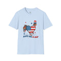 Happy 4th of July Chicken T-Shirt – Patriotic Rooster & Hen Shirt, American Flag Farm Tee, Backyard Chicken Shirt, Homestead Independence Day Apparel