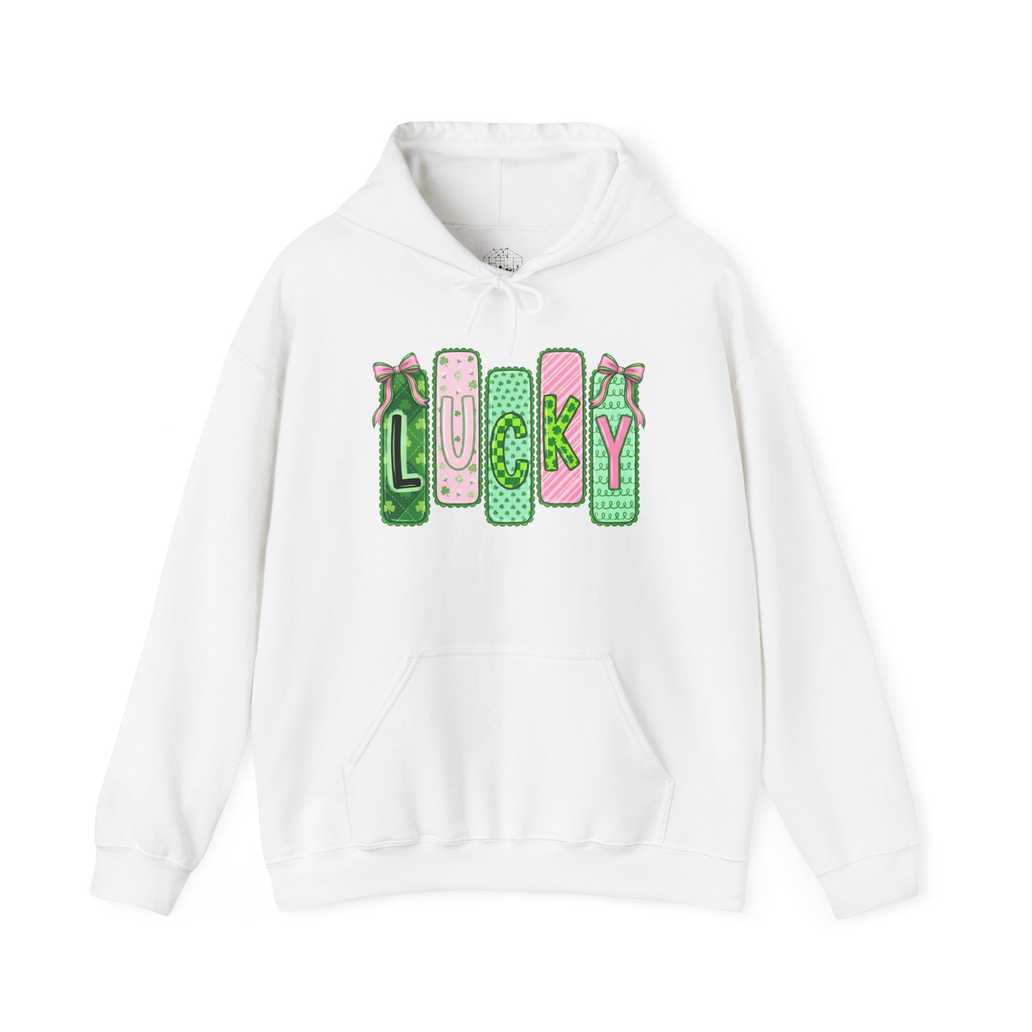 Lucky Hoodie Pink | St Patrick’s Day Farm Hoodie | Cottagecore Lucky Sweatshirt | Farm Life Pullover | Homestead Spring Apparel | Lucky Charm Hoodie