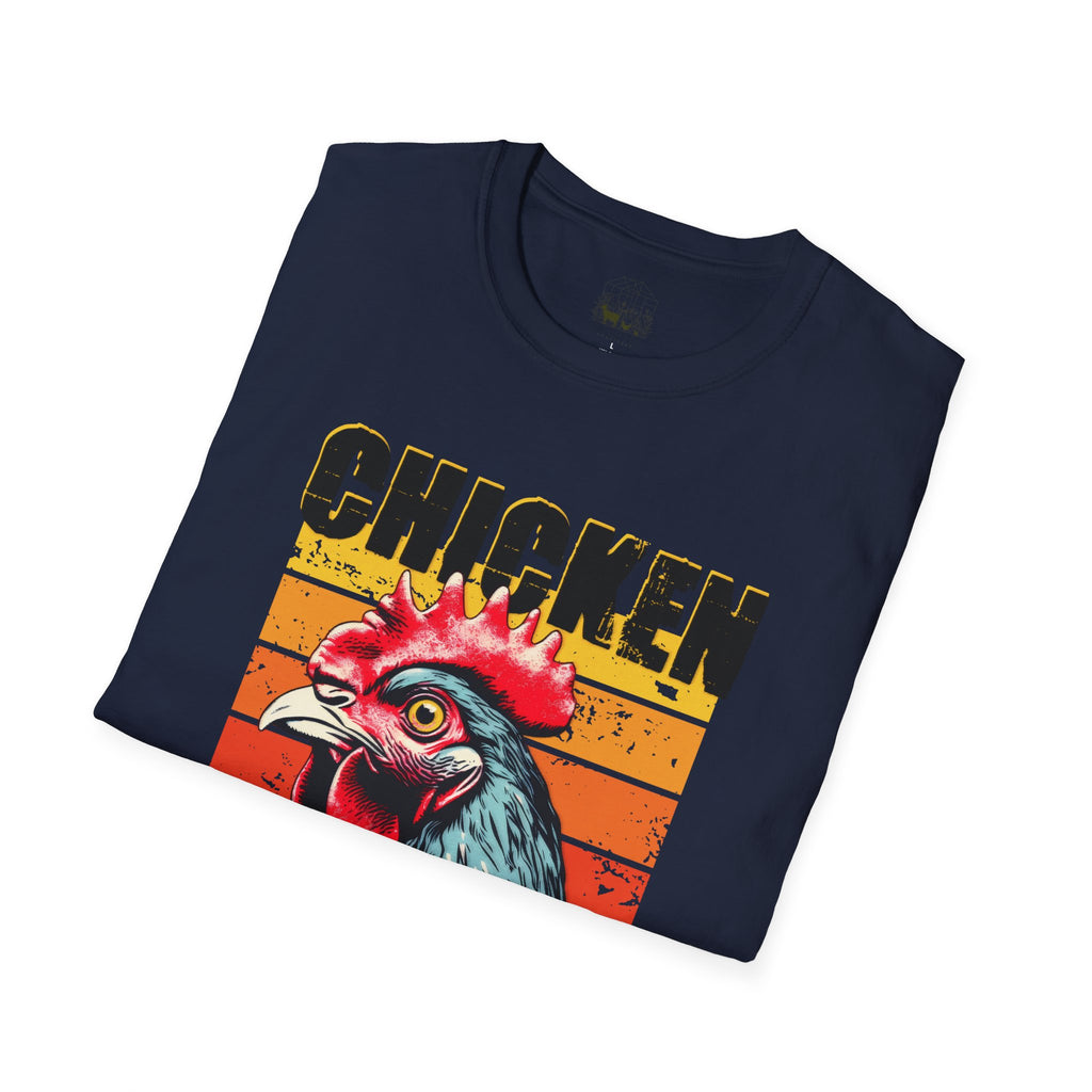 Chicken Daddy T-Shirt – Funny Rooster Shirt, Farm Dad Tee, Retro Farm Chicken Shirt, Backyard Chicken Keeper Gift, Homestead Farm Life Apparel