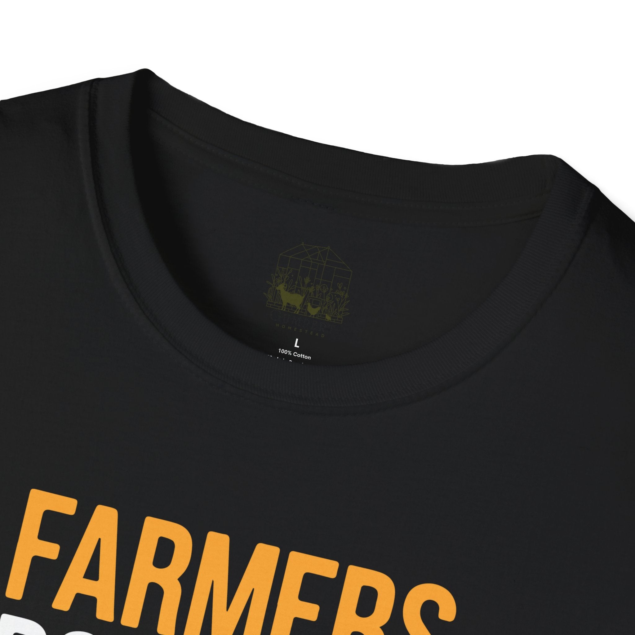 Farmers Don’t Let Goats Do Stupid Things Alone Funny Unisex T-Shirt | Goat Lover Farm Life Tee