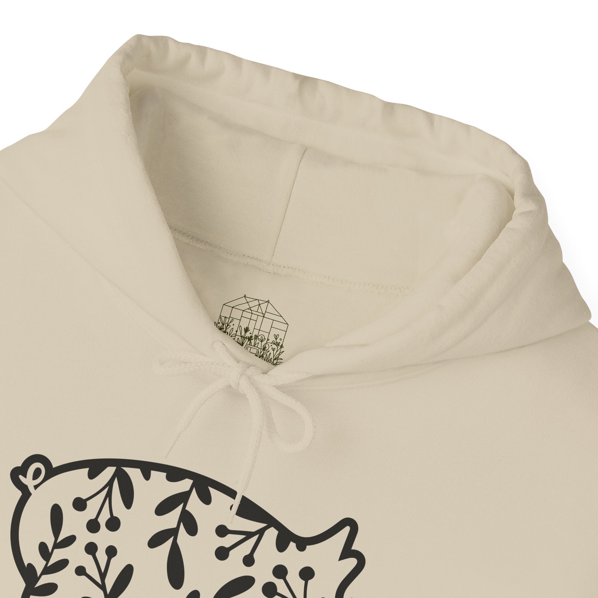 Floral Pig Silhouette Hoodie – Farm Life Sweatshirt, Pig Lover Pullover, Homestead Hoodie, Mini Pig Apparel, Farm Animal Hoodie, Country Living Unisex Hoodie