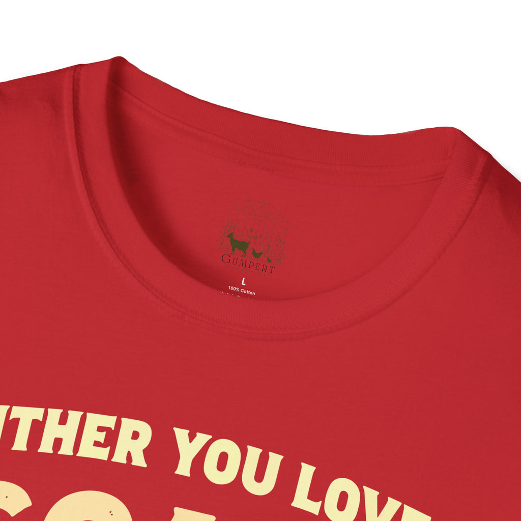Either You Love Goats Or You’re Wrong Vintage Goat Lover Unisex T-Shirt | Funny Farm Life Tee