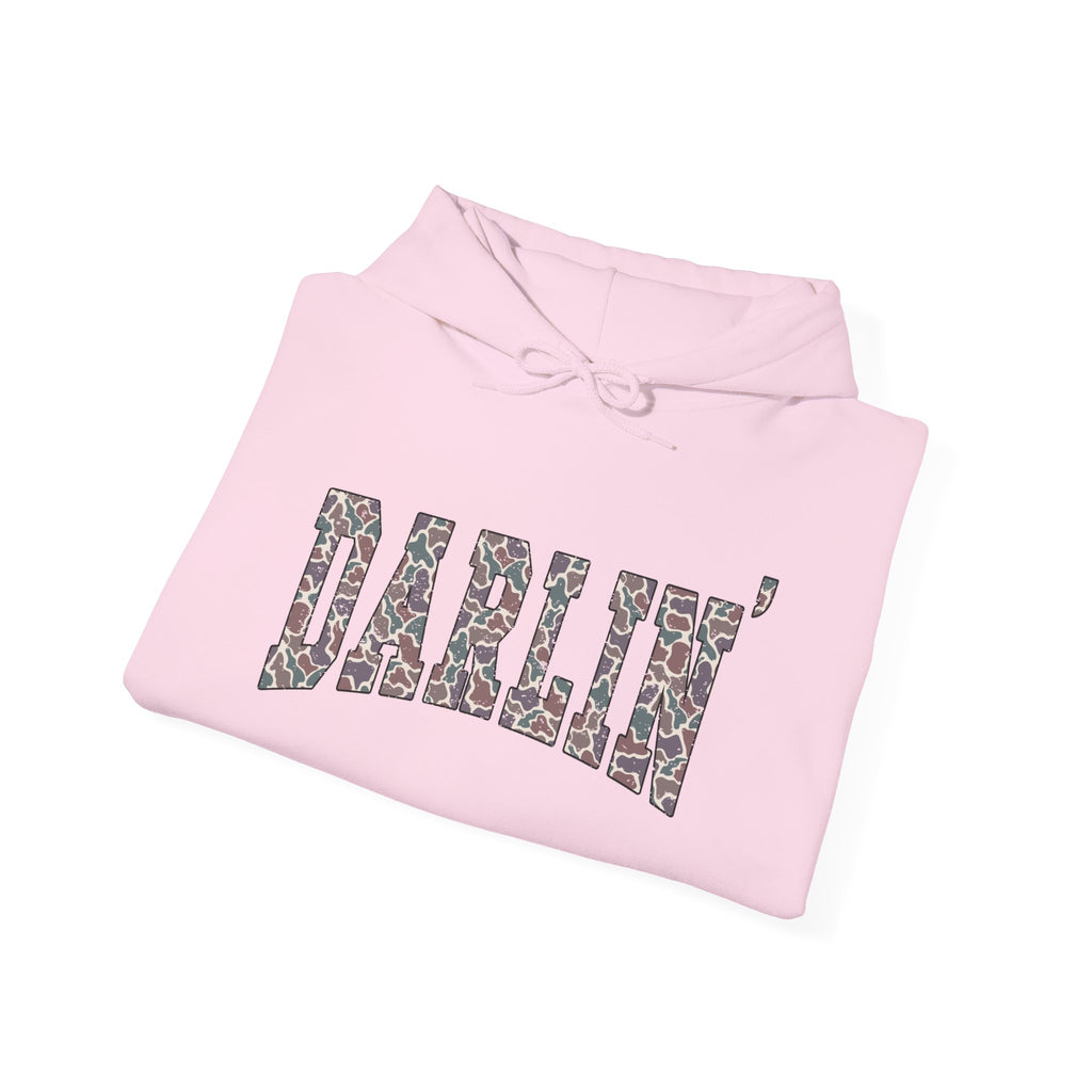 Darlin’ Western Farmhouse Hoodie – Unisex Country Sweatshirt | Cozy Southern Homestead Apparel