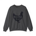 Mama Hen Sweatshirt – Minimalist Chicken Mom Crewneck, Neutral Farmhouse Homestead Pullover, Unisex Gildan 18000