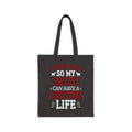 I Work Hard So My Goats Can Have a Better Life Tote Bag | Funny Goat Lover Canvas Bag | Goat Mom Gift | Farm Life Tote | Gumpert Homestead