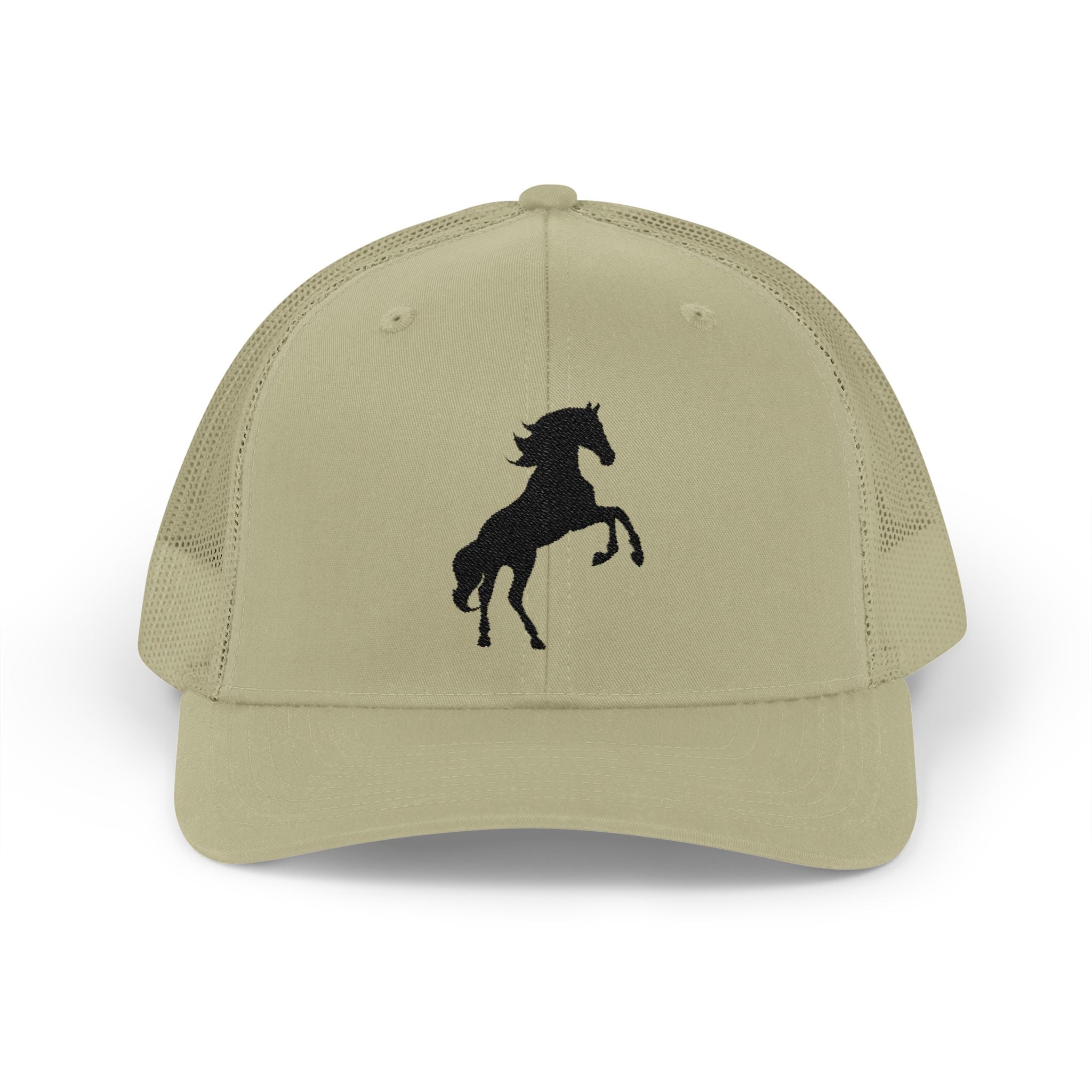 Rearing Horse Trucker Hat | Western Equestrian Mesh Snapback Cap | Rustic Ranch Horse Lover Hat | Farm Life Country Cowboy Cap