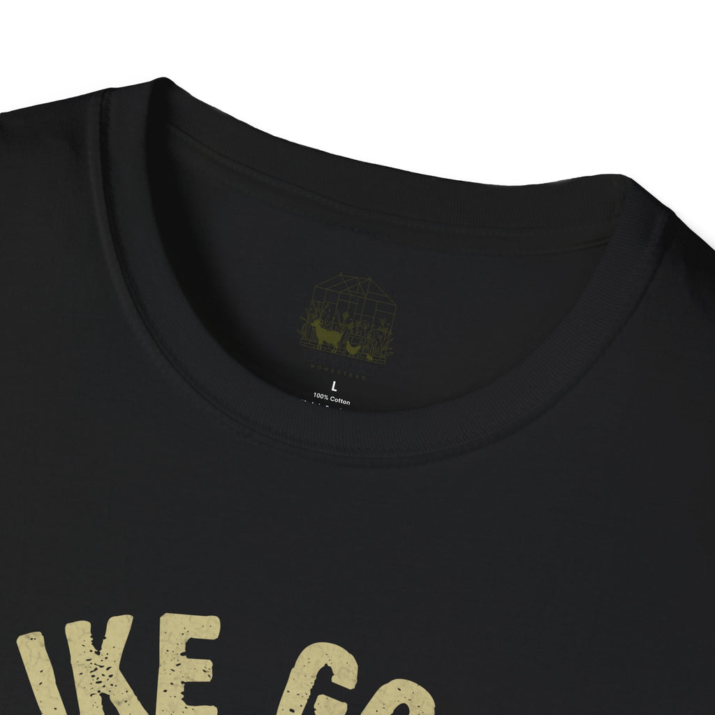“I Like Goats & Maybe Like 3 People” Vintage Goat Lover Unisex Softstyle T-Shirt | Funny Farm Life Tee