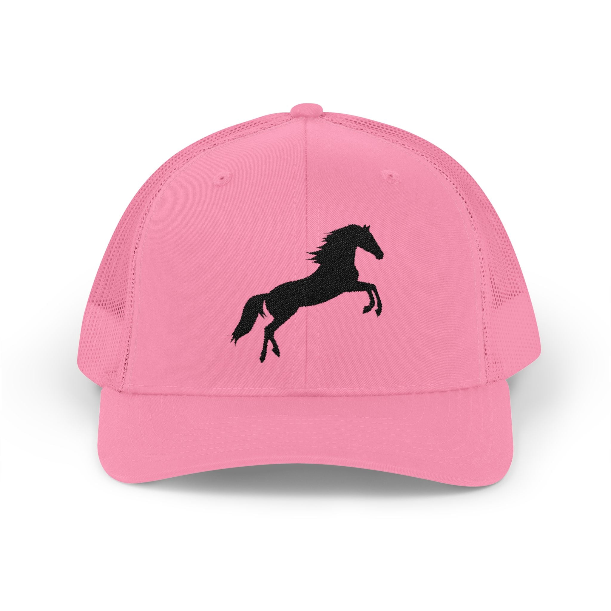 Rearing Horse Trucker Hat | Western Equestrian Mesh Snapback Cap | Rustic Ranch Horse Lover Hat | Farm Life Country Cowboy Cap