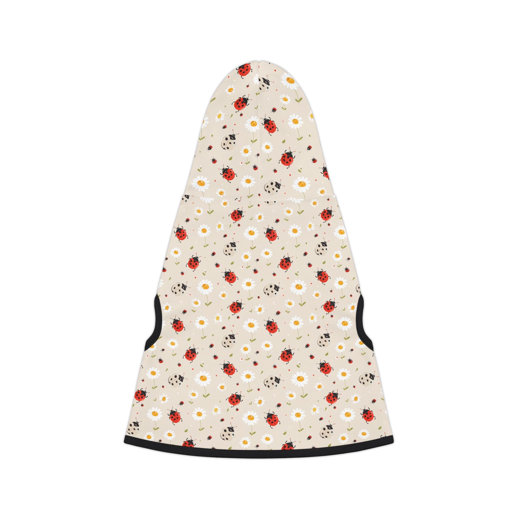 Ladybug Pet Hoodie, Cute Pet Apparel, Animal Lover Gift, Dog Sweater, Cat Jumper, Pet Clothing