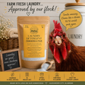 Frankincense & Fields Handmade Laundry Detergent | Farm-Made Laundry Powder | HE Washer Safe | Available in 3 Sizes